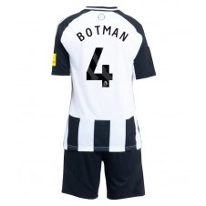 Newcastle United Sven Botman #4 Hemmaställ Barn 2024-25 Korta ärmar (+ Korta byxor)